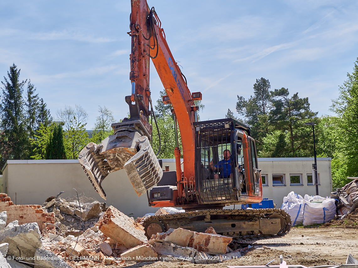 11.05.2022 - Baustelle am Haus für Kinder in Neuperlach